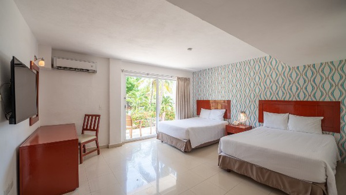 Standard double room Hotel Dos Playas Faranda Cancún Cancun