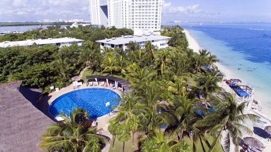 Panoramic view Hotel Dos Playas Faranda Cancún Cancun